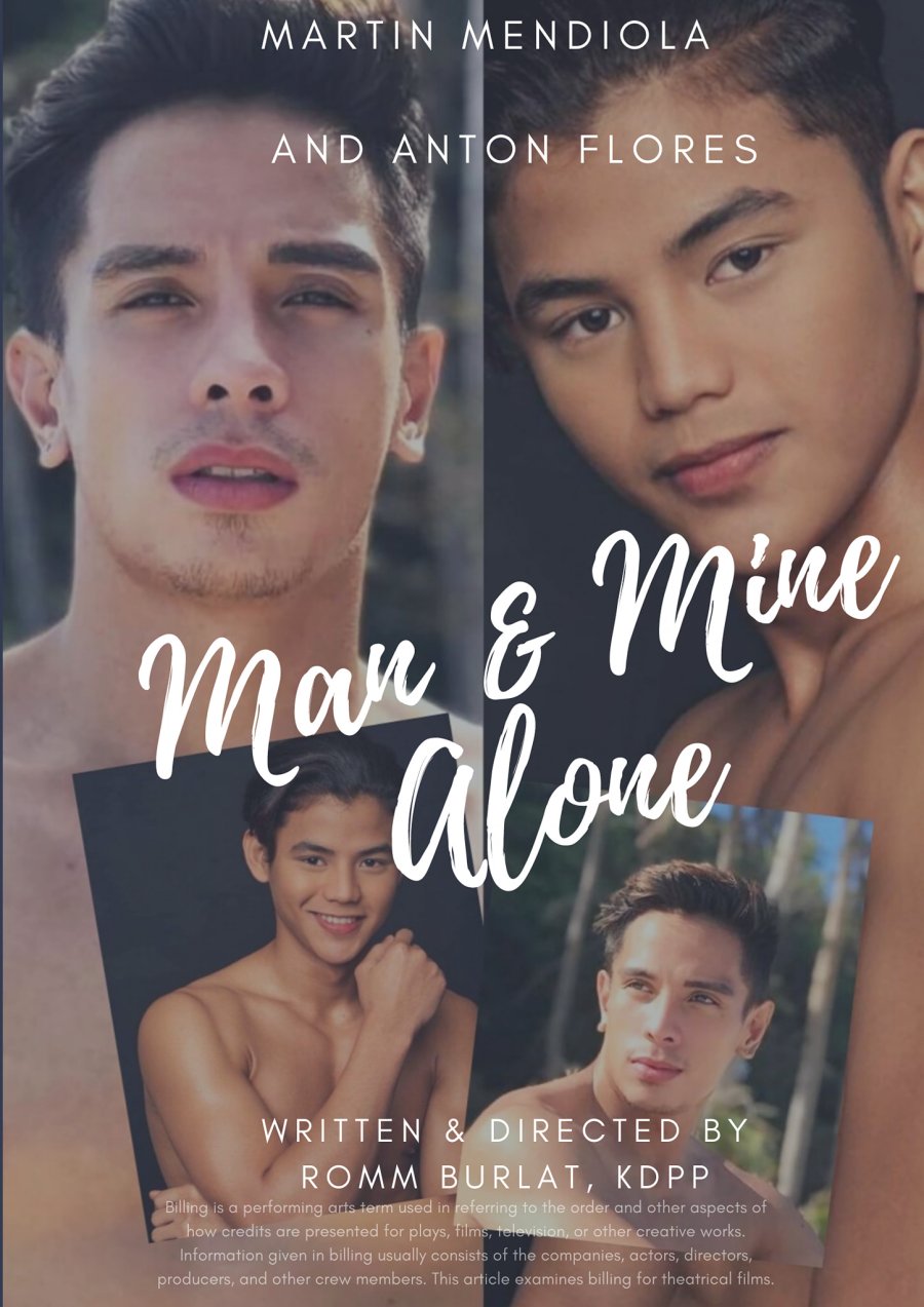 Man & Mine Alone poster